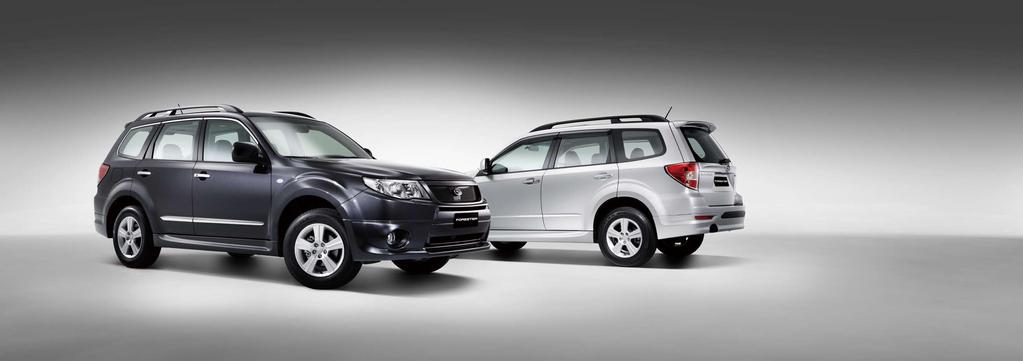 Enhancing inherent character. The new Forester is brimming with a whole host of stylish and practical interior and exterior features as standard.