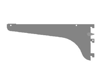 Heavy duty shelving bracket for use with A2020 standards