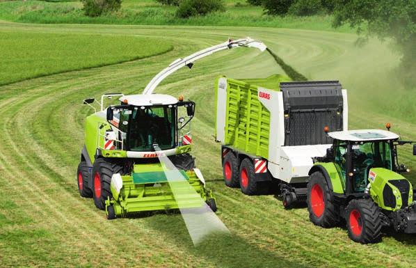 Loss-free harvesting easy access. Loss-free harvesting with the CLAAS CAM PILOT.