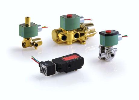 GUARANTEED SAME DAY SHIPMENT 15 Four way four port (/2) and five port (5/2) general service solenoid valves have one pressure port, two cylinder ports, and either one or two exhaust ports.