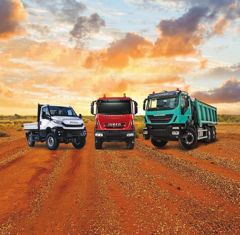 INTRODUCING THE IVECO OFF-ROAD RANGE In many parts of New Zealand, you don t have to venture far from the city to find dirt roads, rocky tracks, steep mountain terrain, sandy beaches, muddy ruts or