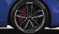 Standard Equipment and Options Wheels and Suspension 19 alloy wheels in 5-spoke cavo design with 255/35 tyres 19 Audi Sport alloy wheels in 5-arm-blade design with 255/35 tyres PQI 19 Audi Sport