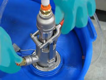 6 MAINTENANCE - PUMP STATIONS PUMP STATIONS Line Rinse Step 1: If there is chemical in the lines, run the pump
