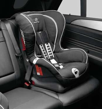 01 02 up to 15 months up to 13 kg 8 months to 4 years 9 to 18 kg Mercedes-Benz child safety Mercedes-Benz child seats are available with automatic child seat recognition as an option.