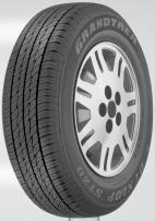 CUV grandtrek st20 Original Equipment All-Season Truck and SUV Tire Features M+S-rated all-season tread pattern Circumferential tread grooves Advanced tread 5-Pitch Technology Black serrated sidewall