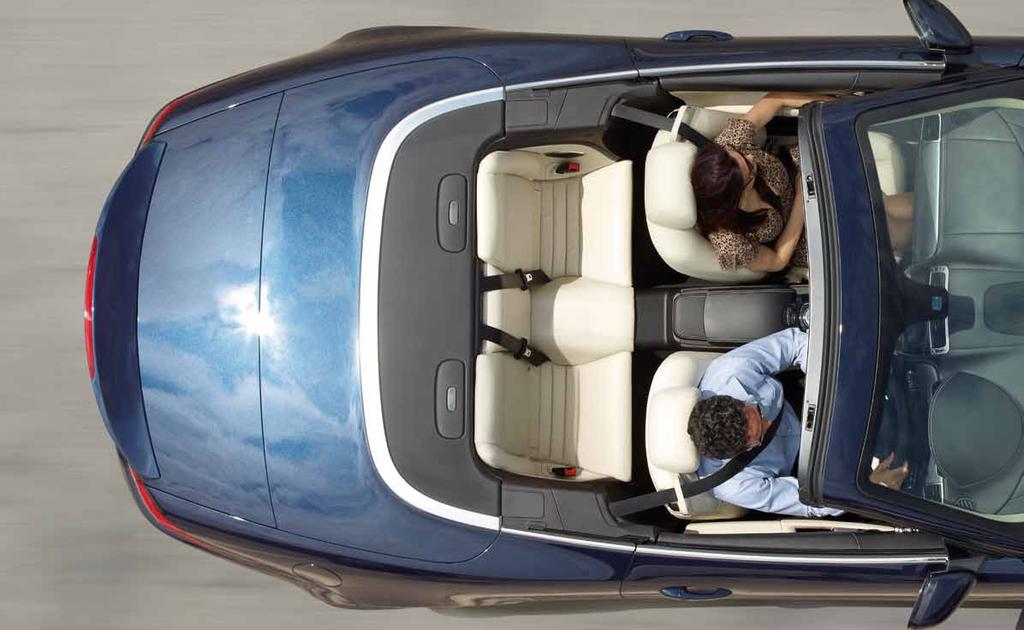 For additional practicality, Convertible models have a boot capacity of up to 313 litres rising to 330 litres on Coupé models.