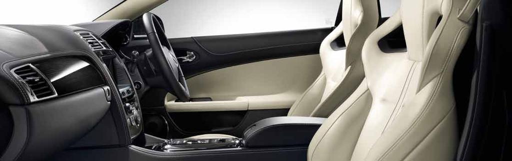Seat leather and stitch applies to seats, door trim inserts and rear side panels. 2. Upper facia and stitch applies to insrument panel, centre console and upper door trims. 3.