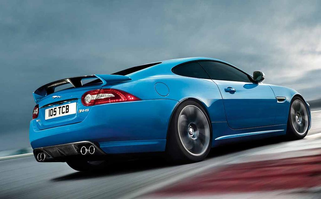 Performance Active Exhaust with quad tailpipes gives the XKR-S its own powerful sound signature.
