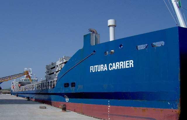 The coastal vessel MS FUTURA CARRIER (NL