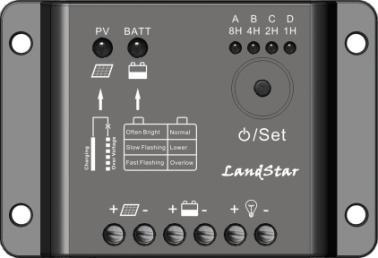 LandStar LS0512R Solar Light Controller Nominal system voltage