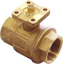 Figure X440 VALVE OVERVIEW Figure 220AM Figure 310AM / 311AM Full Port Certified Lead Free NPT Connections 600 WOG 150 PSI WSP Two-piece Design Forged Brass Body Non-adjustable Dual Viton O-ring
