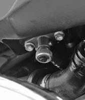 The fuel pump stops running when the engine is switched off and fuel cannot flow to the carburetors so the fuel