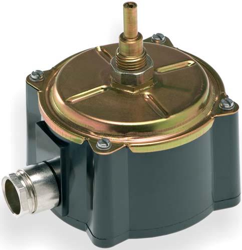 Relative and differential pressure switch type 610 Pressure range -1... -320 mbar / 1.