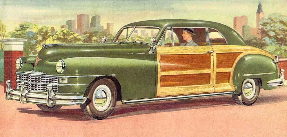 CAR IMAGES Continued The 1948 Chrysler 4-door