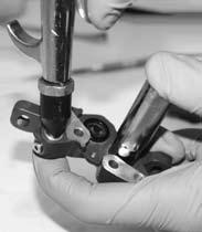 brake piston removal and service Using an air compressor chuck, insert chuck nozzle into