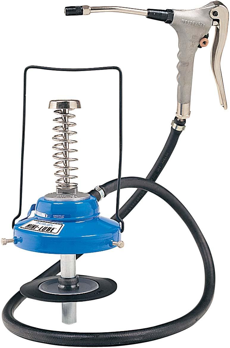 greasing equipment - hand operated mini-lube K6 The K6 is a portable, manual greasing system designed for use both in workshop environments and for on site applications.