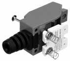 Compact design approximately 1/3 of the AZ5 limit switches AZ5 type Approx. 1/3 r VL 2.