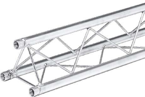 F23 TRIANGLE TRUSS F23 TRIANGLE Truss for Mobile DJ s, Exhibitions & Lightweight Applications Outside Diameter: TECHNICAL DATA 220mm - 8 5/8 in Outside Tubing: 35mm - 1 1/3 in F23 LOAD TABLE Length