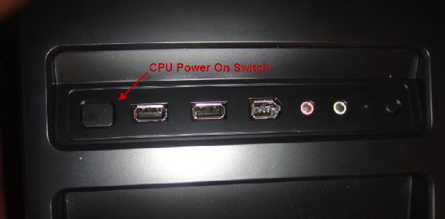 Ensure the power switch is set to the "On"