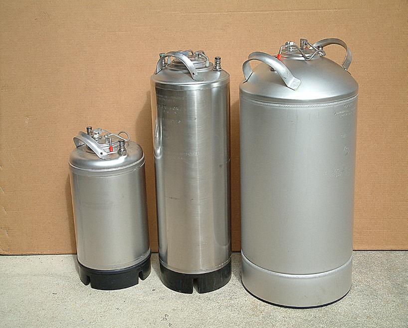 PRECISION PERFORMANCE Beverage Type Stainless Steel Tanks and Parts T-300 Beverage type Stainless Steel Tank with safety valve-3.0 gallons $225.