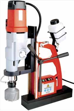 Magnetic Base Drills 4.7 Alfra 130 Part No. 18645 Price $6,650.00 Accepts cutters up to ø130mm & 110mm depth (with AMK3L) Four speed gearbox with variable speed and variable torque!