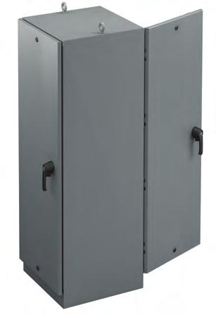 Type 4 Single-oor ual-access Free-Standing with 3-Point Locking ata Sheet Application Houses electrical controls and instruments Easy access panels or rack mounts for housing optional equipment