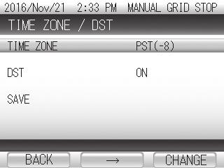 Settings [6] Setting the Time Zone/DST 1 Press [SETUP] on the