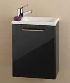 Order no. 99 anthracite-white Mirror Hand vanity Incl.