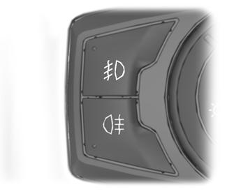 Lighting FRONT FOG LAMPS (If Equipped) Type 1 E203471 E208079 Press the control to switch the fog lamps on or off.