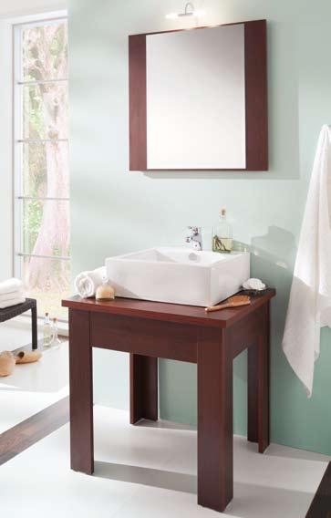 The vanity Bombay, with its timeless design, is well suited to any