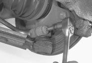 This movement is transferred, by balljoints in the track rod ends, to the steering arms on the 2.