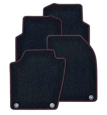 While textile floor mats provide comfort for the feet and further support the later onset of driver fatigue, rubber mats are ideal for use in inclement