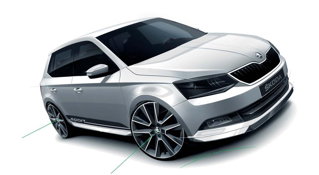 YOUR VEHICLE, YOUR STYLE, YOUR SIGNATURE The New ŠKODA Fabia is a selfconfident car that already provides