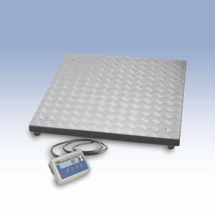 4 LOAD CELL LOW PROFILE SCALES Measurement with application of 4 load cells is a guarantee of precise readout, no matter of place of loading the mass on the weighing pan.
