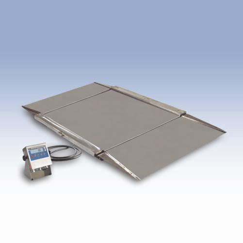Ramp scales with EX certificate Four load cell ramp EX scales are designed for fast and precise measurement of mass in industrial conditions and in explosive zones.