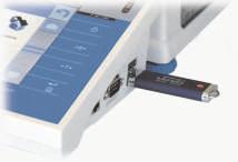 and vibrations that are moved on the weighing chamber, reduces imensions and increases the ergonomics of operation Ethernet RS232 2 USB additional
