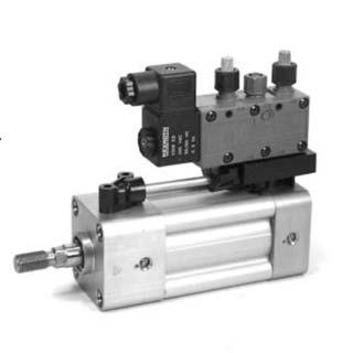 Air and Hydraulic Cylinders NFPA Industrial Type AVENTICS Corporation 23 TaskMaster Pneumatic Cylinder Optional Configurations Taskmaster Cylinder/Series 740 Valve Combination Specifications 1-1/2, 2