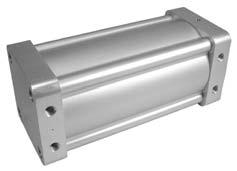 Air and Hydraulic Cylinders NFPA Industrial Type AVENTICS Corporation 45 TaskMaster Pneumatic Cylinder Pneumatic Timing Volumes Pneumatic Timing Volumes AVENTICS offers a wide range of timing volumes