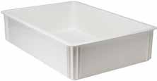 Poly Pans & Food Storage Food Storage Containers Available in August 2015 FCW-32L PL-6 FCW-32 & FCW-32C Dough Boxes & Cover Food Storage Containers Made for grains or flours, this bulk food storage