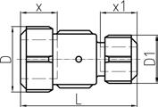 Coupling, short, galvanis qual, for ISO 65 Stl pip to PE SDR 17,6/S 8,3 incluing insrt stiffnr *** accoring to EN 1555-2 Dim. St [inch] Dim.