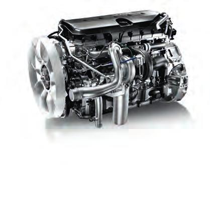 H I - E F F I C I E N C Y E U R O V EURO V ENGINES The new STRALIS uses Cursor FPT INDUSTRIAL engines with in-line 6-cylinder architecture, in three displacement variants (8, 10 and 13 litres) and