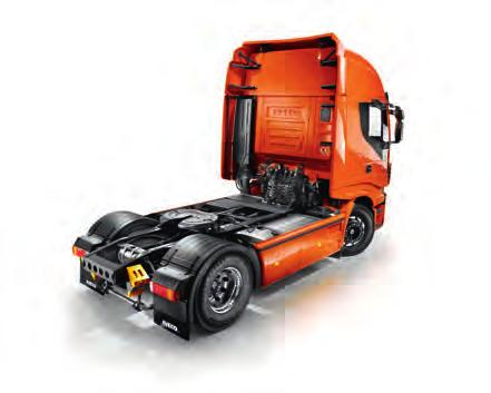 H I - R E L I A B I L I T Y FRONT AND REAR AXLES GEARBOXES The new STRALIS offers a choice of three types of gearbox: + 9-speed and 16-speed manual + EUROTRONIC automated, with steering-columnmounted