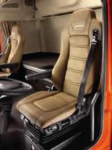 easily visible and accessible without raising your back from the seat, for maximum driver safety.