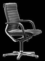 FS-Line Conference chairs/visitor chairs 54 60 63 66 67 Upholstery material 62 69 74 87 Standard height backrest 44 89 63 60 ( 17⅜" 35" 24¾" 23⅝") 211/6 Swivel-mounted, One-piece seat and back shell,