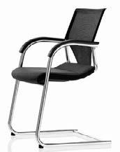 Modus Compact Cantilever chairs Upholstery material 54 60 62 63 66 67 69 74 Standard height backrest 43 85 57 56 ( 16⅞" 33½" 22½" 22") 277/7 Backrest with non-transparent material, Polypropylene