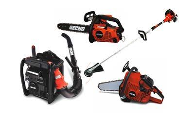 ECHO uses commercial grade components in all of their products, including; chain saws, Quikvent saws,