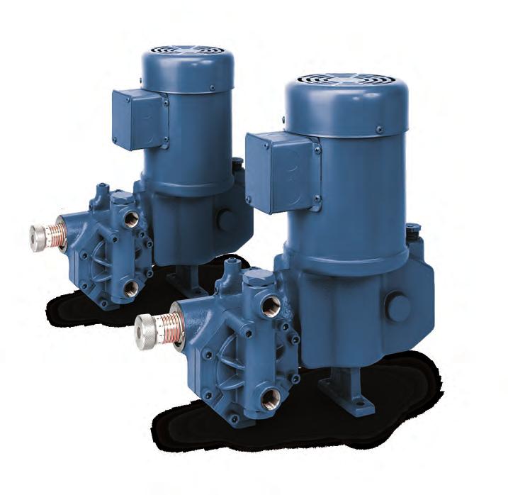 0-A Series 0-A SERIES Features Simplex pump Engineered for fluids with viscosities to 1,0 cps Double ball-check design Variable Oil By-pass stroke adjustment EZE-CLEAN Valves have cartridges that can