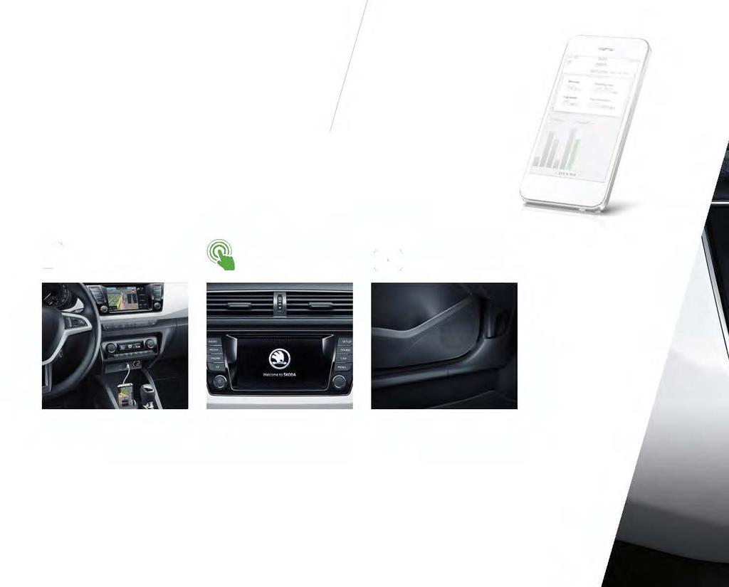 I - -... -.. CONNECTIVITY TO GO WHEREVER YOU GO While the infotainment system instantly impresses, it truly comes alive once connected to your smartphone.