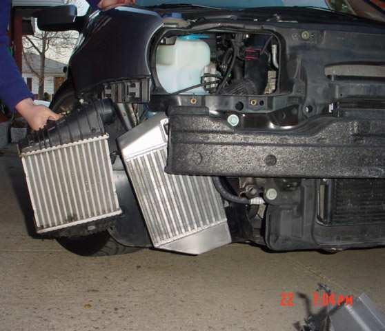 Reinstallation of the bumper cover is the reverse of removal.