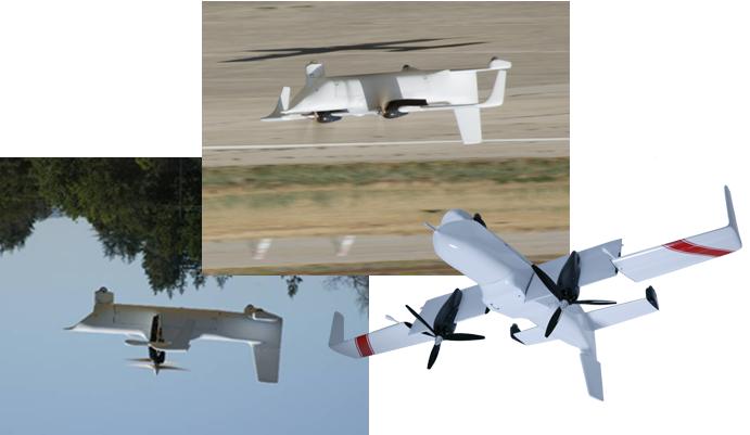 AT-10 Electric/HF Hybrid VTOL UAS Acuity Technologies Robert Clark bob@acuitytx.com Summary The AT-10 is a tactical size hybrid propulsion VTOL UAS with a nose camera mount and a large payload bay.